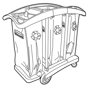 RCP Recycling Cart